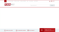 Desktop Screenshot of fgr.com.br